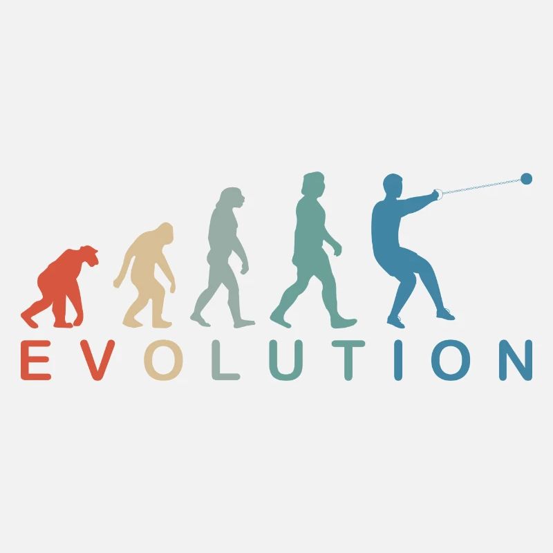 Marteau lancer de marteau hommes Evolution Retro