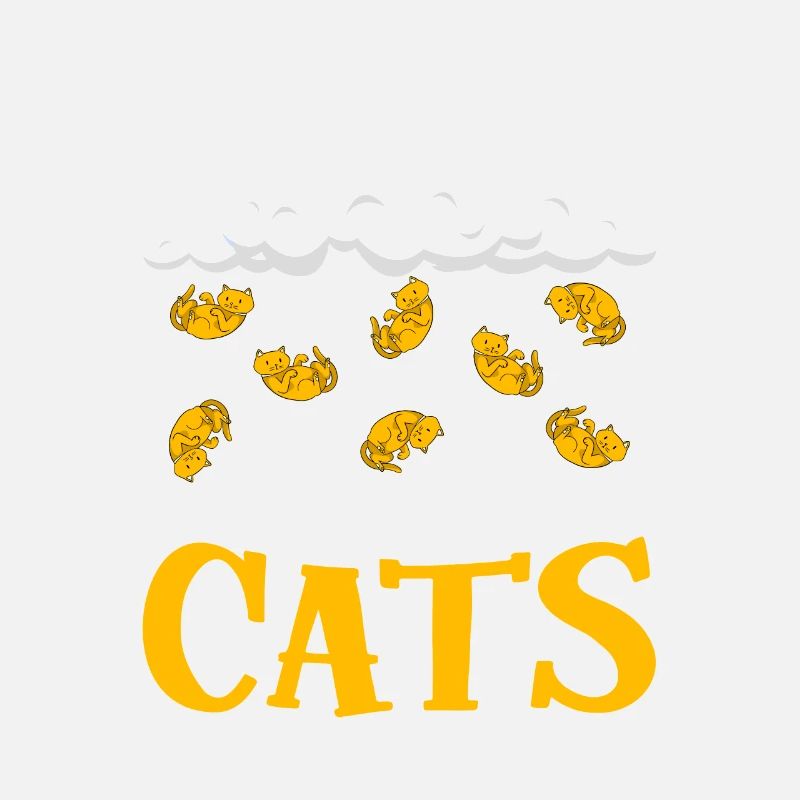 Nuageux avec une chance de conception de chat