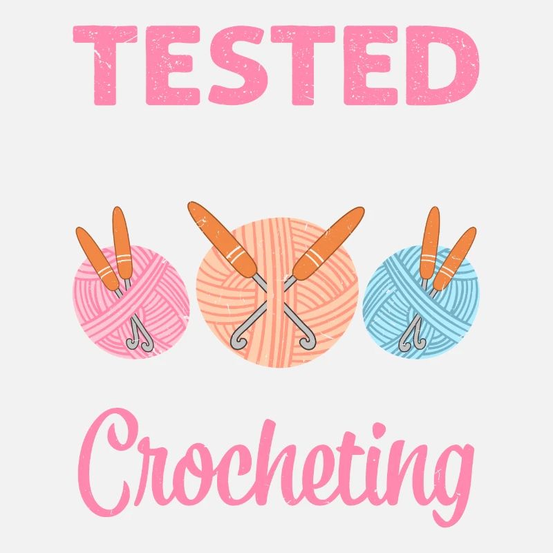 Crochet Lover Funny Loop & Hook Design