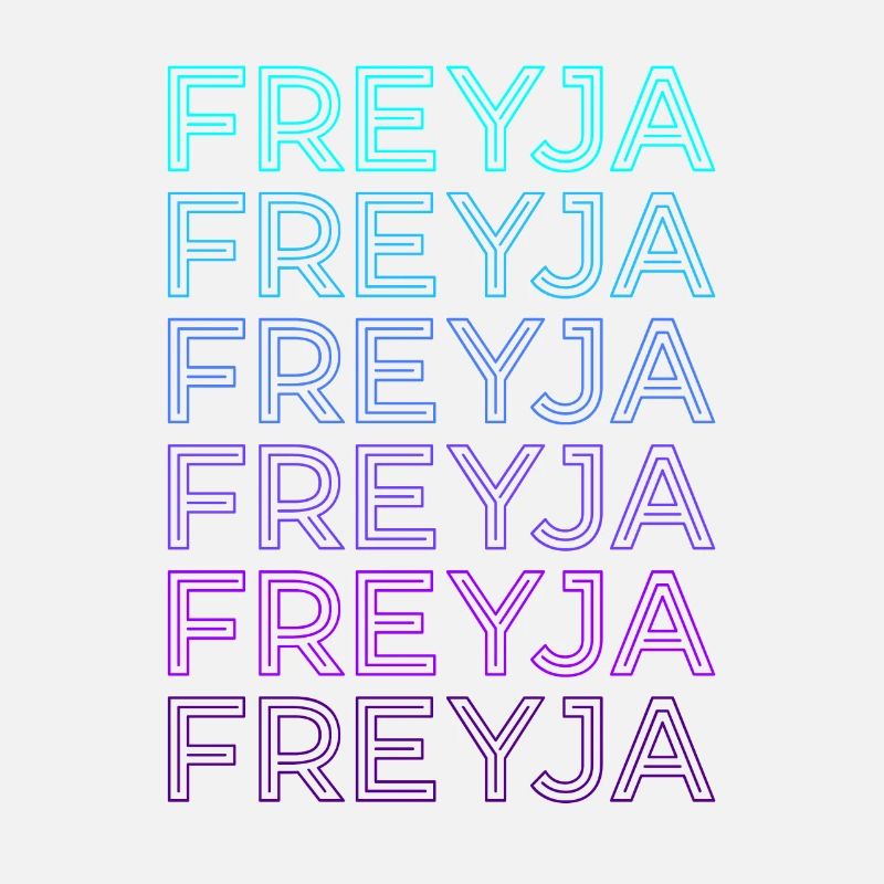Freyja Déesse Wicca Pagan Retro