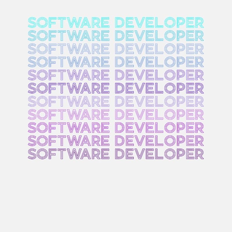 Software Developer Computer Programmer Retro