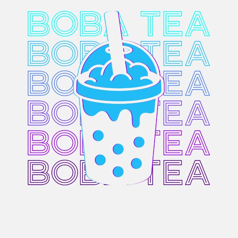 Boba Tea Bubble Tea Milk Tea Retro Gift