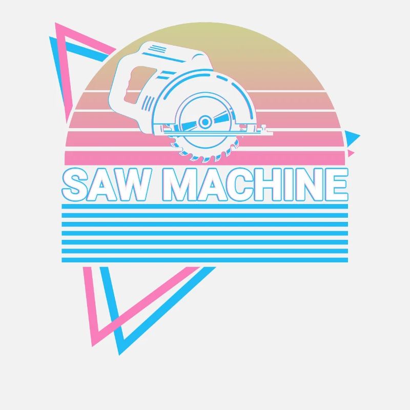 Machine à scier Retro