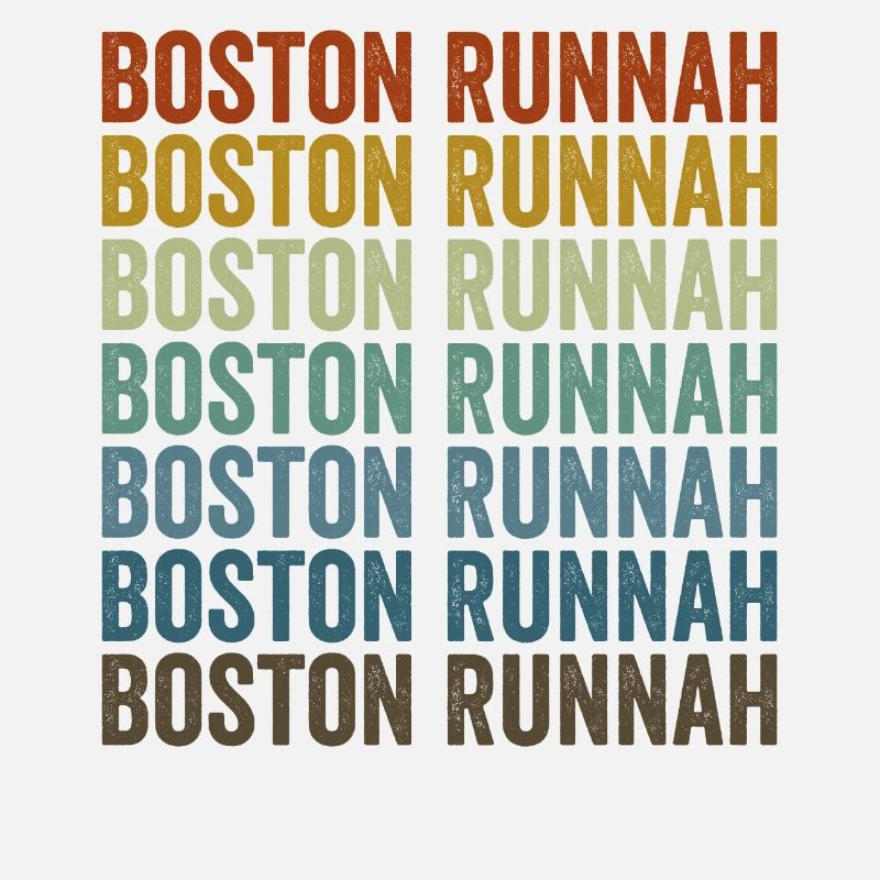 Boston Runnah Marathon Runner Boston Runner