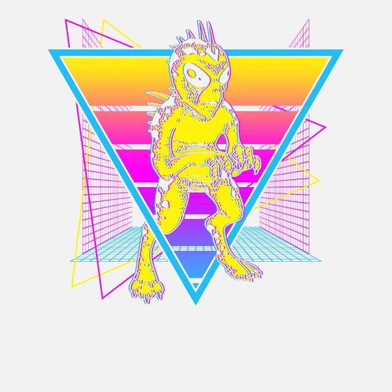 Chupacabra Crypto Cryptozoology Retro