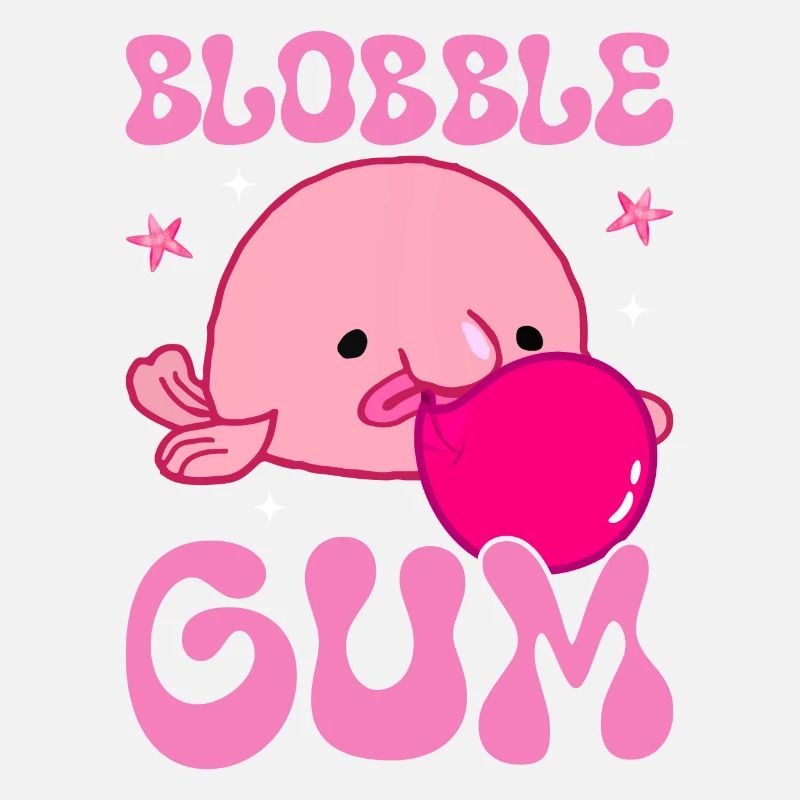 Drôle Blobfish Bubble Gum Créature De La Mer