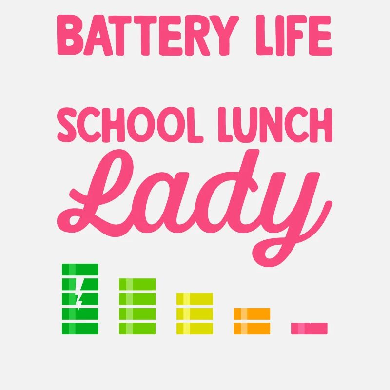 Cafeteria-Arbeiter Batterie Leben einer Schule Mit