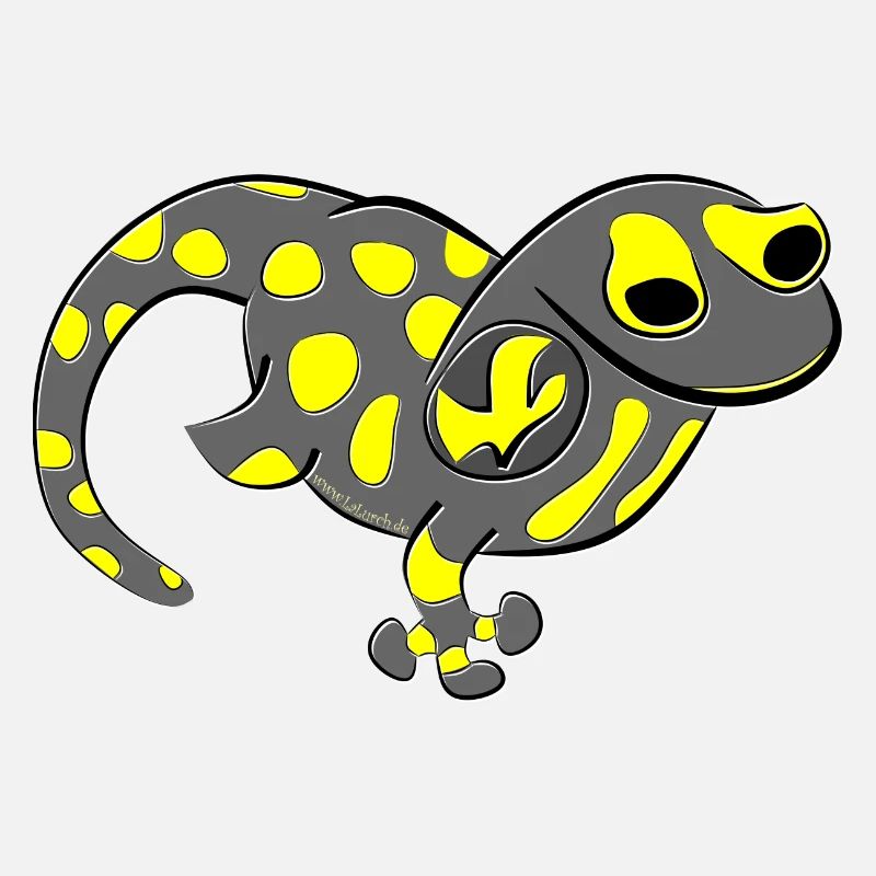 yellow fire salamander