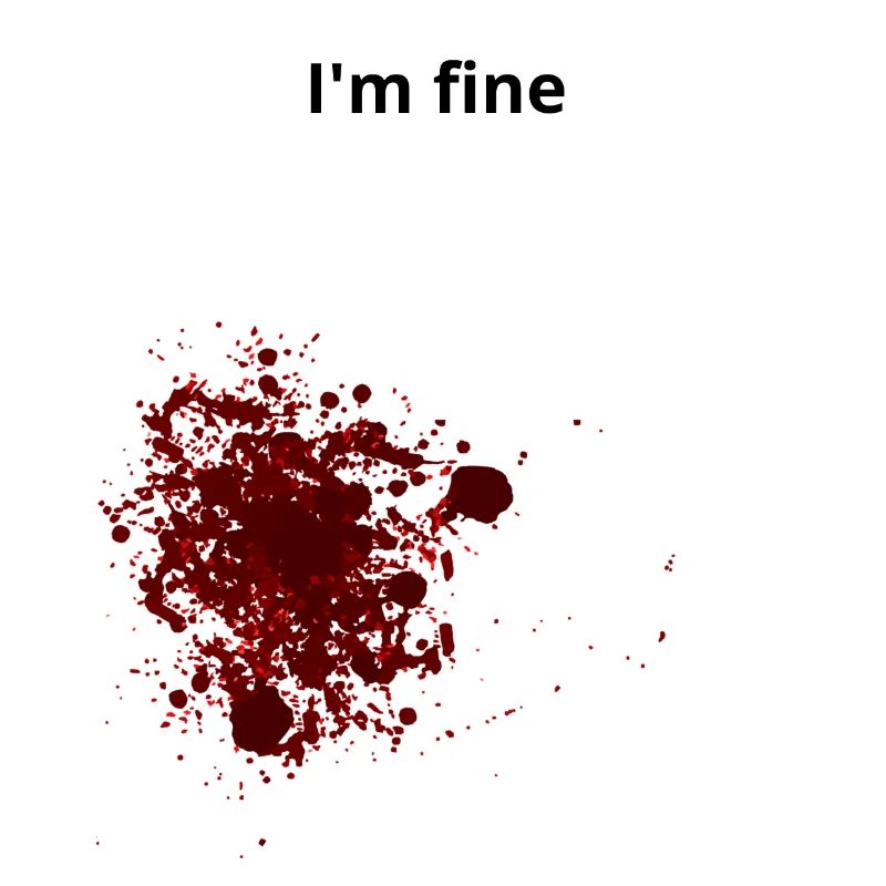 Blessure blessure sang