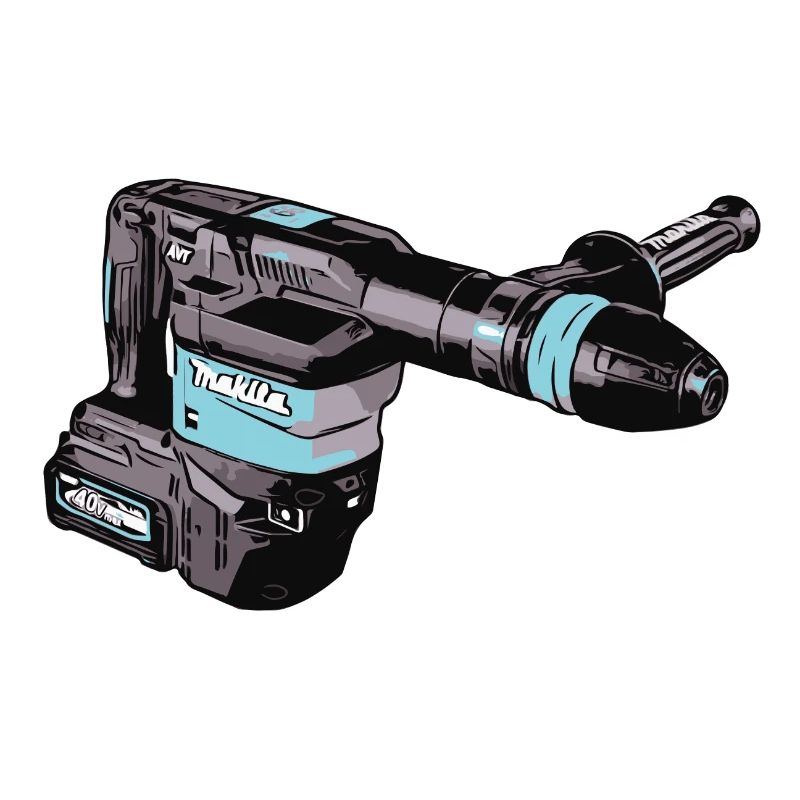 Cordless chisel hammer