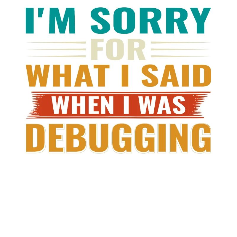 Debugging Nerd Computer Programmer IT