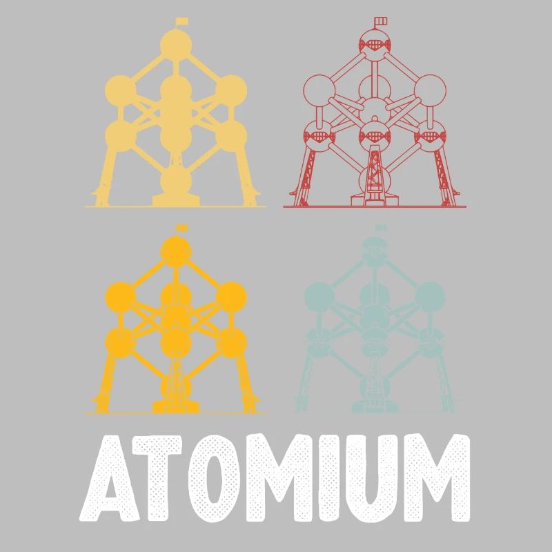Atomium atomic nucleus from Brussels Physics Science