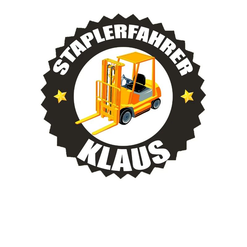 Staplerfahrer Klaus Gabelstapler Beruf Arbeit