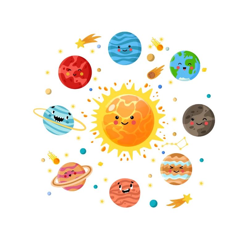 Solar System Space Planets for a sience lover