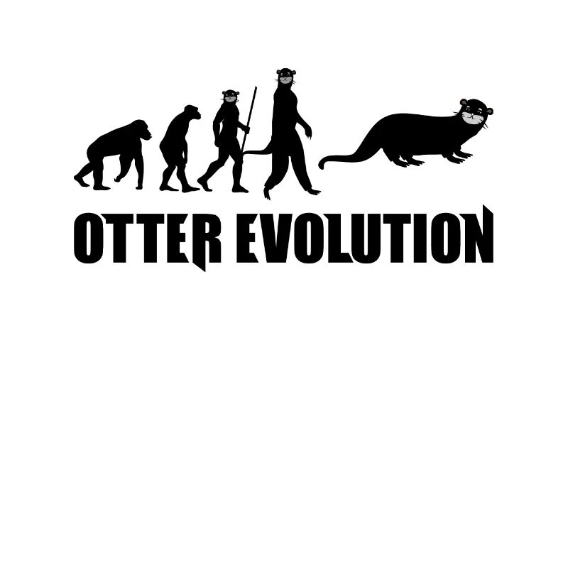 this is evolution otters otter otter