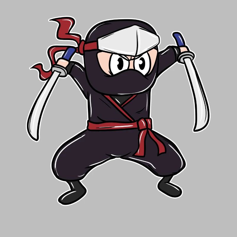 Perfektes Kinder Samurai, Ninja, Ninjas Geschenk