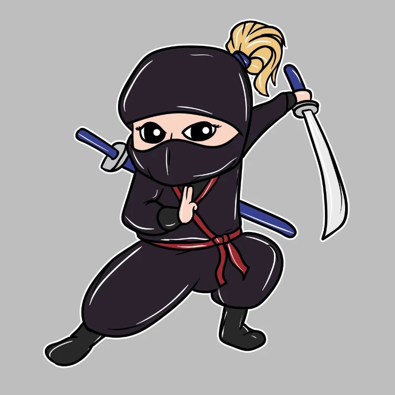 Perfektes Kinder Samurai, Ninja, Ninjas Geschenk
