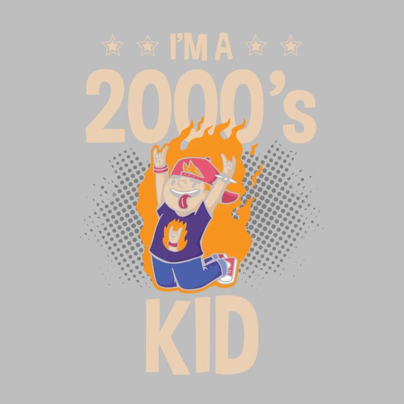 Je suis un enfant de 2000 Décennie 2000 Ère Millenium