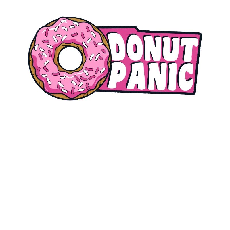 Donut Panic Doughnut Glazed Maker Lover Donut