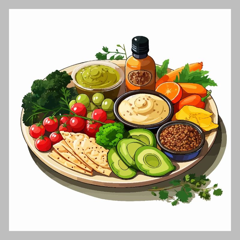 Vibrant Platter