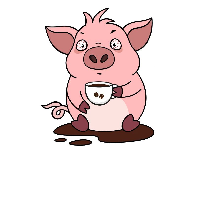 Coffee Pig Morning Muffle Late Riser