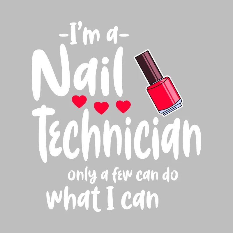 Nail technician work