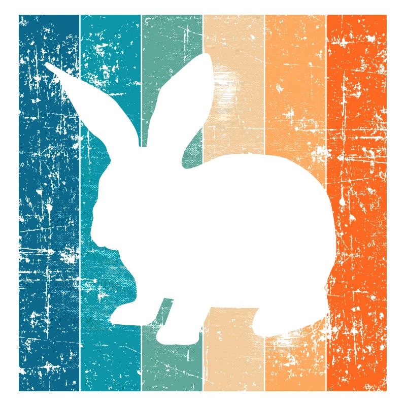 Rabbit Easter Retro Gift