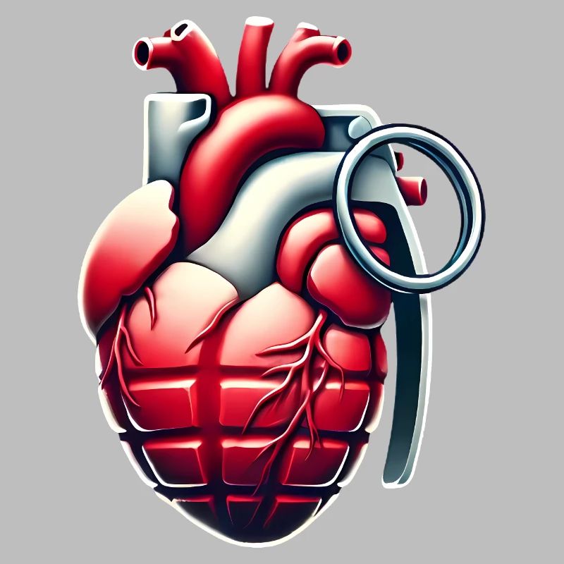 Conception de grenade à cœur explosif