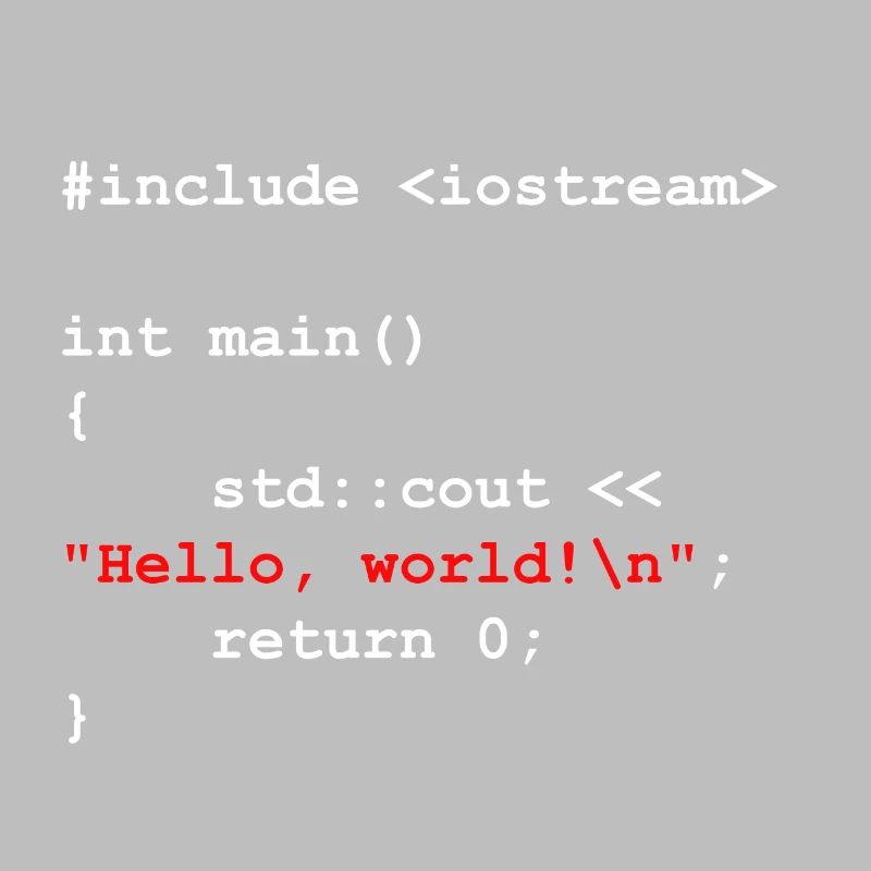Hello World C ++ Developer Program Gift