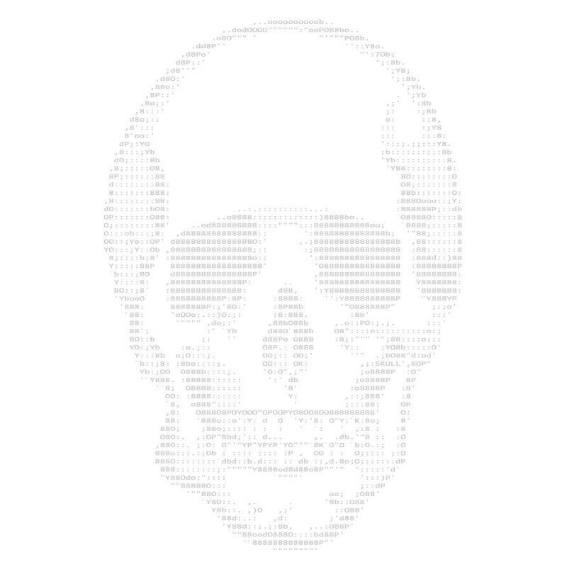 Code ASCII (Skull-One-Edition)