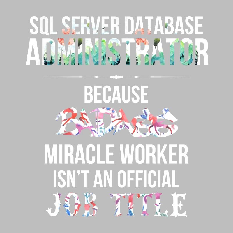 SQL Server Database Administrator - SQL Server