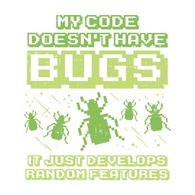 Code Bug Test Programmierer Entwickler Geschenk