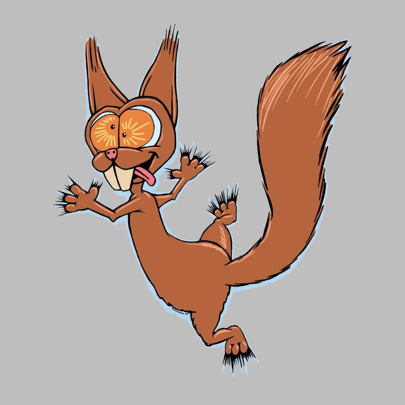 Verrücktes Eichhörnchen
