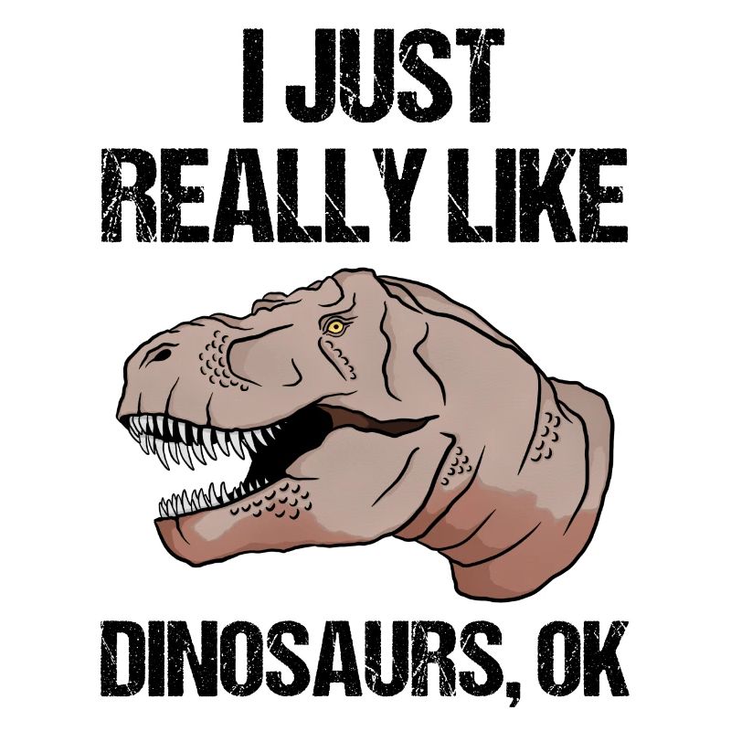 Einfach Dino-Liebe Geschenk
