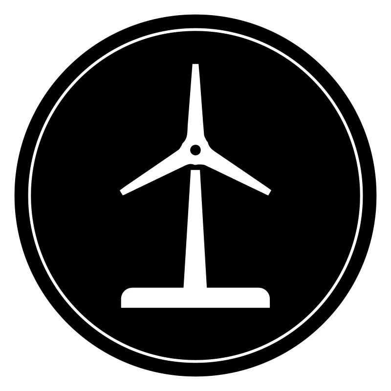 Windrad Silhouette