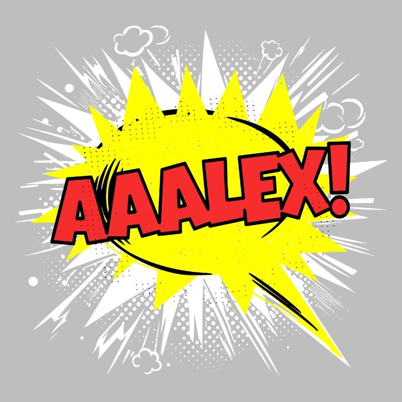 Alex Nom Funny Speech Bubble Aaalex !