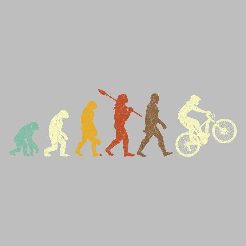 Mountain Bike Evolution Vintage Evolution Bicycle