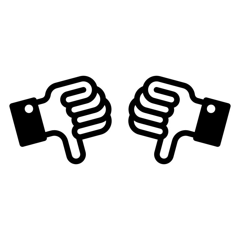 Daumen runter / Thumbs down (2)
