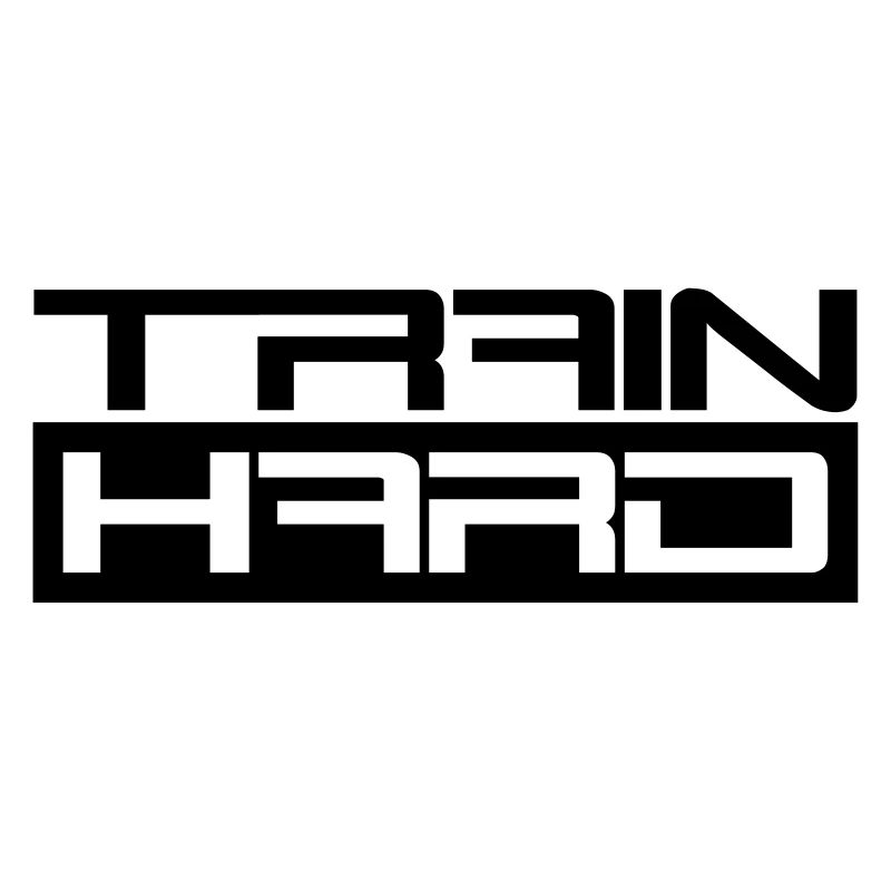 workout cool design text dumbbell train hard exerc