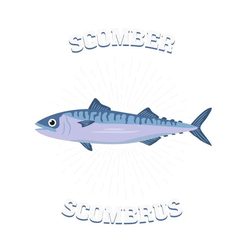 Scomber scombrus Mackerel Gift Saltwater Fish
