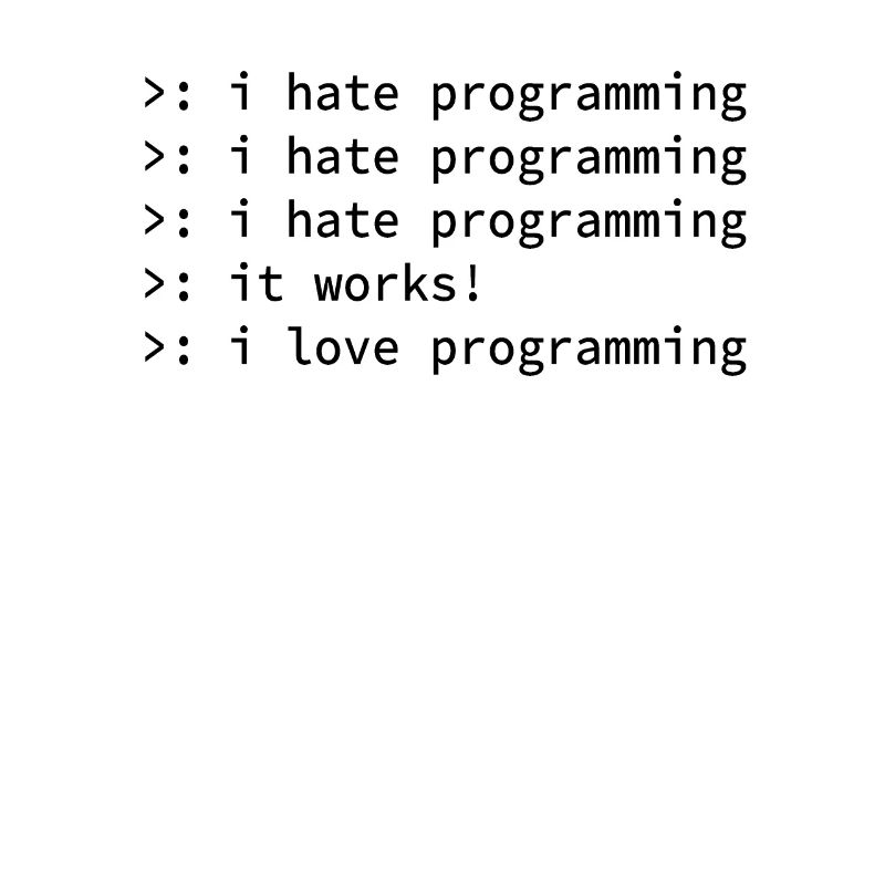 Programmierer Coden Hass Nerd Geek lustig Geschenk