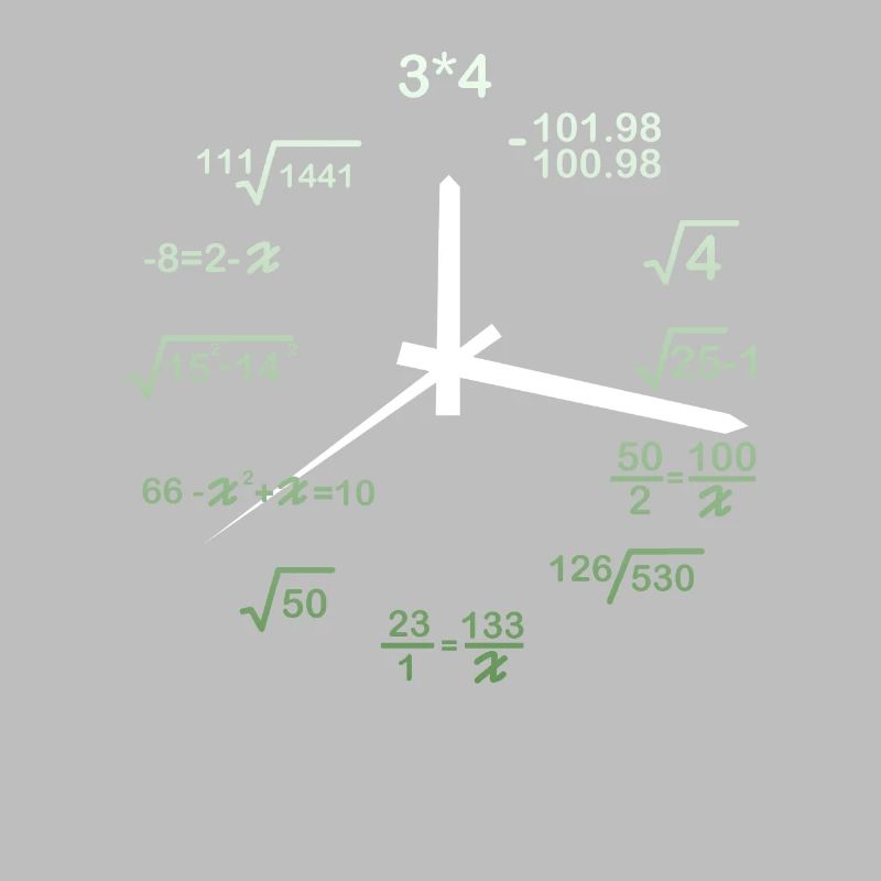 Mathematics Watch Math Break Arithmetic Gift