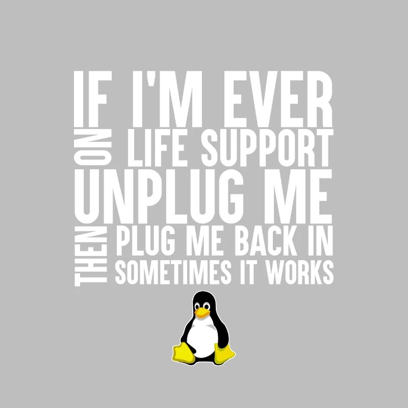 Programming Computer Science Gift · Unplug me