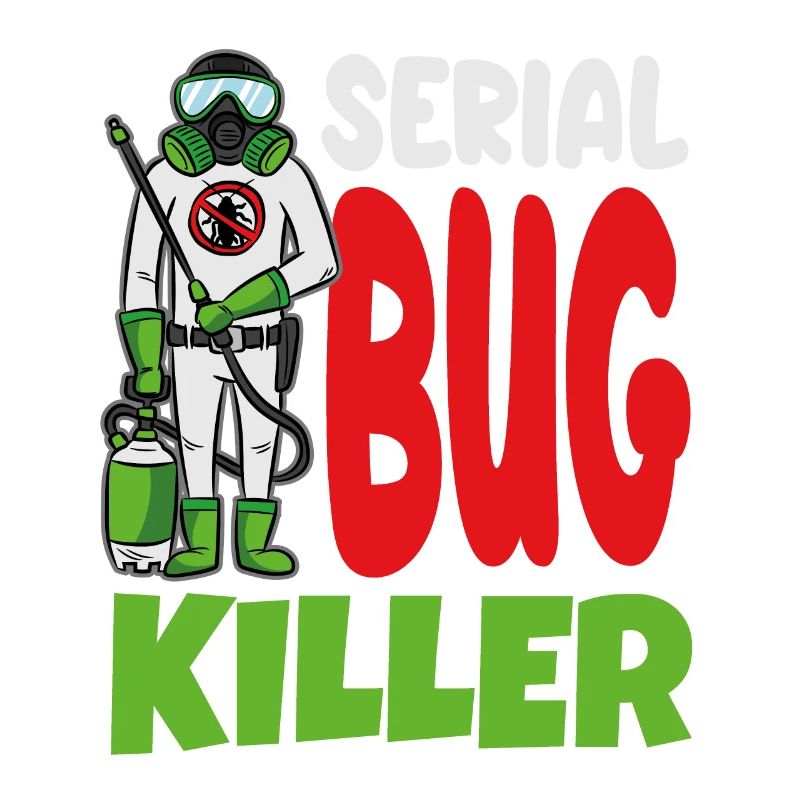 Funny Exterminator Serial Bug Killer