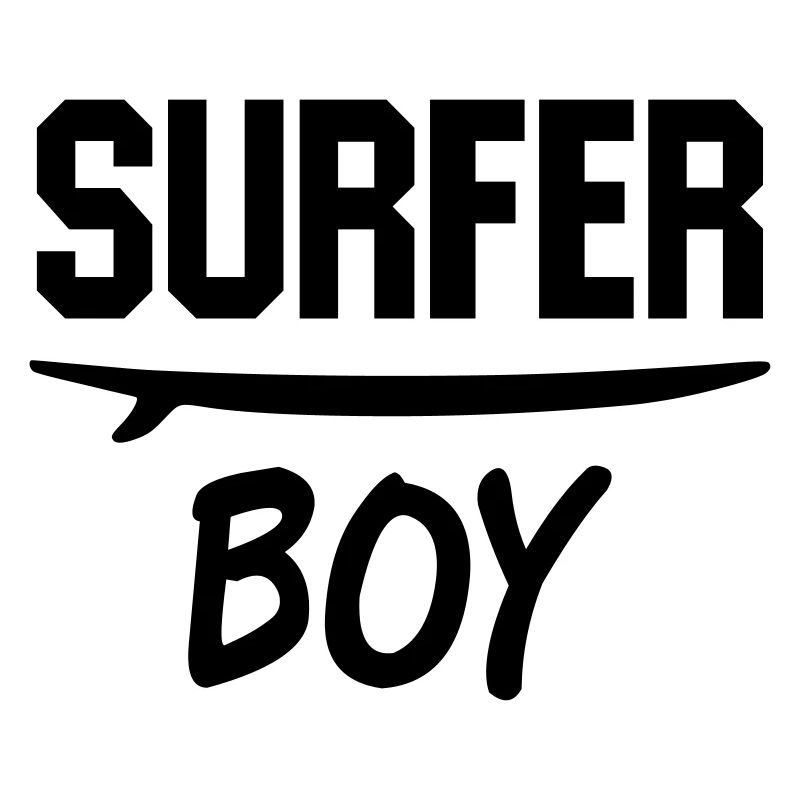Surfer boy (surfboard)