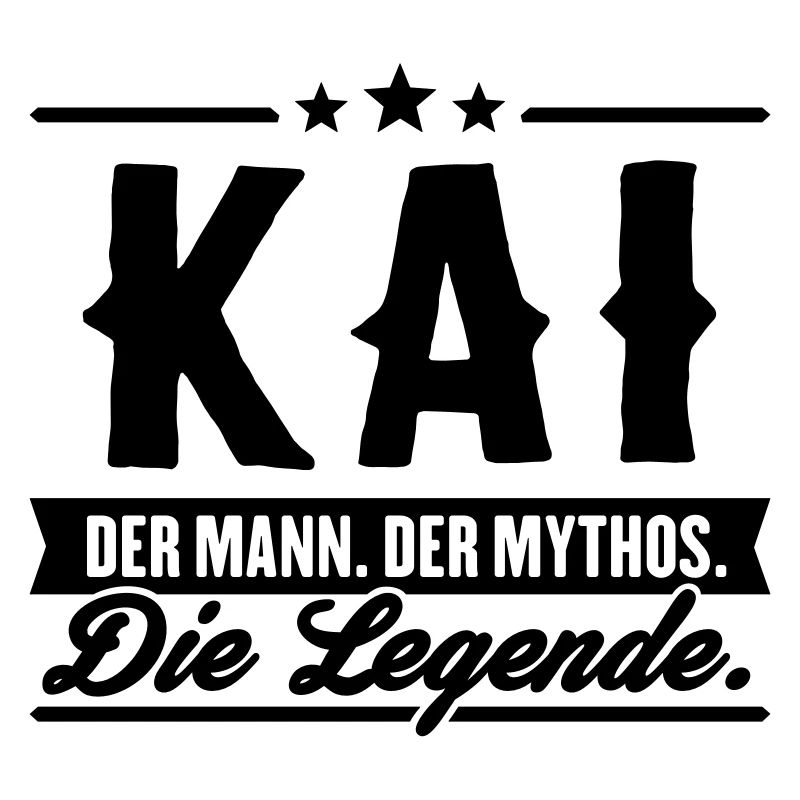 Mann Mythos Legende Kai