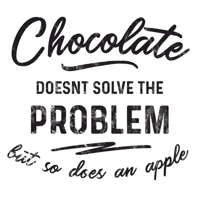 Chocolate doesn't solve the problem