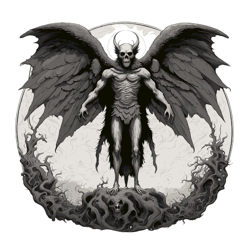 Mothman / Moth / Insect / Mythical Creature / Flutter