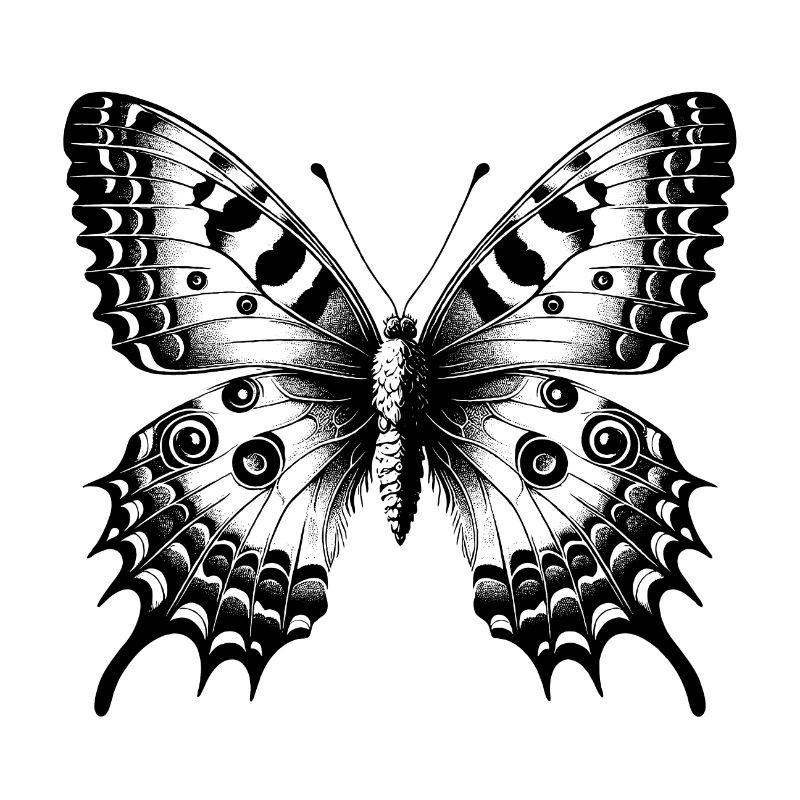 Papillon Fleur - Délicatesse Envolée