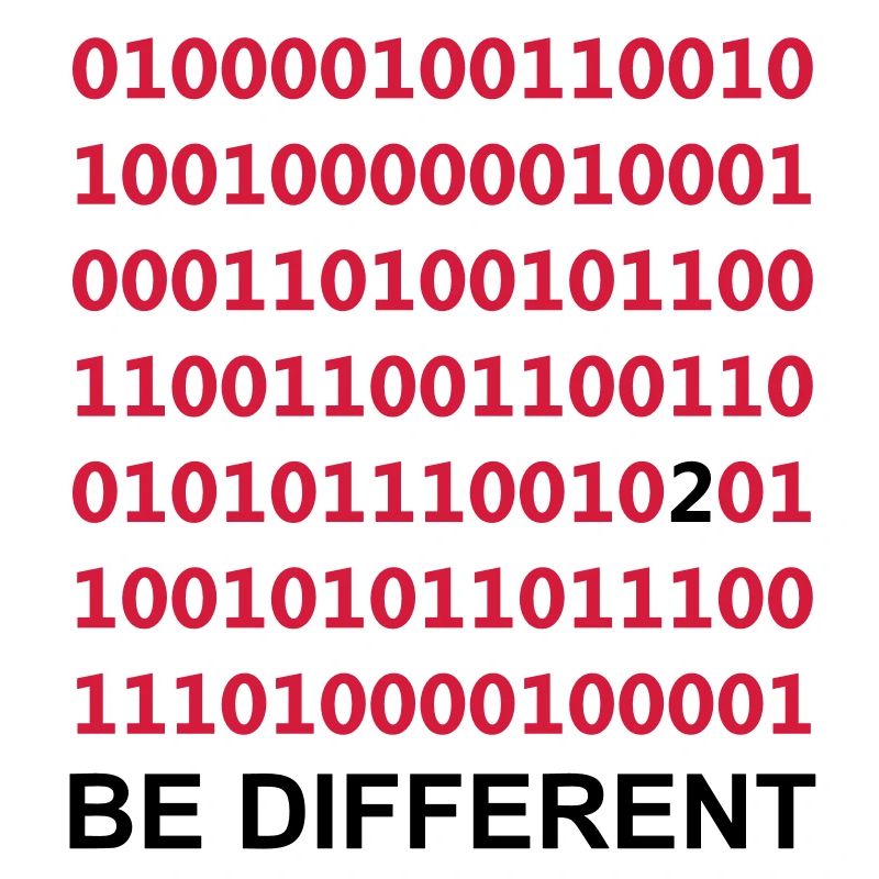 Be Different - Binary - Digital